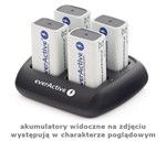 Зарядное устройство от 220V/12V, everActive NC-109, 4 канала, Крона-Ni-Mh, LED, Box